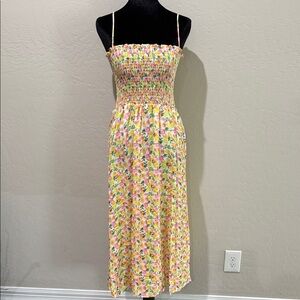 RESA Multicolor Floral Midi Dress